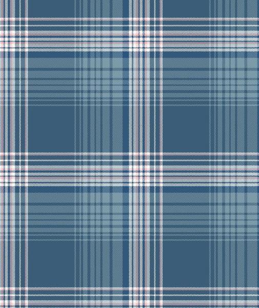 Blue and white plaid pattern