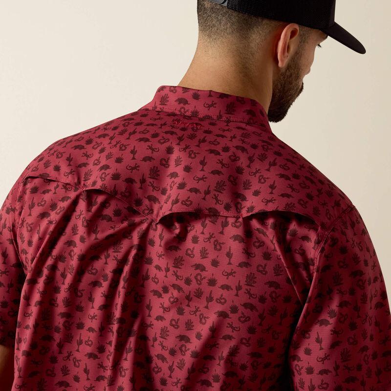 Printed VentTEK Western Yoke Classic Fit Snap Shirt