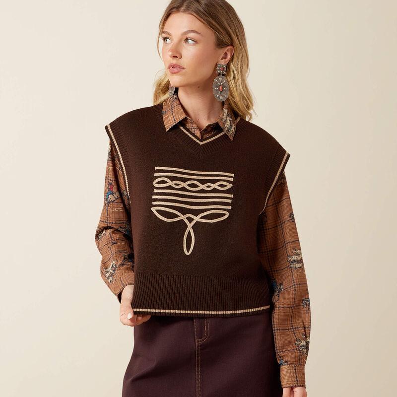 Womens Ariat Wichita Sweater Vest