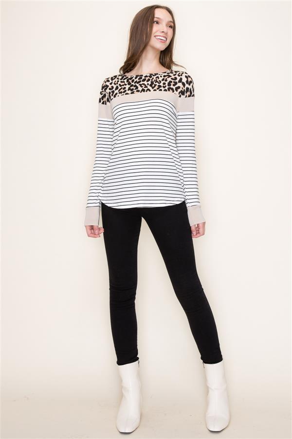 Adele Long Sleeve Knit Top