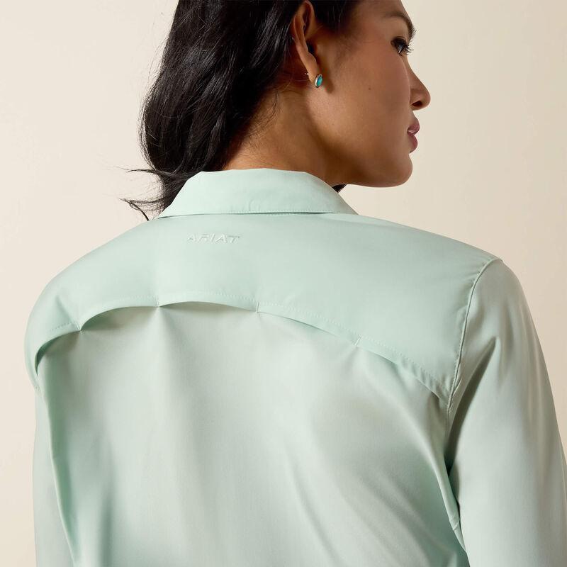 Light green button-up shirt 