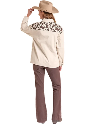 Rock & Roll Cowgirl shirt jacket.
