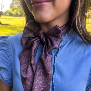 Bronzed Bloom Latigo Scarf