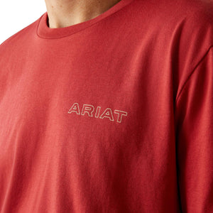 MENS Ariat Patriot Buffalo Coin T-Shirt