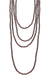 MULTI LAYERED TINY WESTERN NAVAJO PEARL NECKLACE