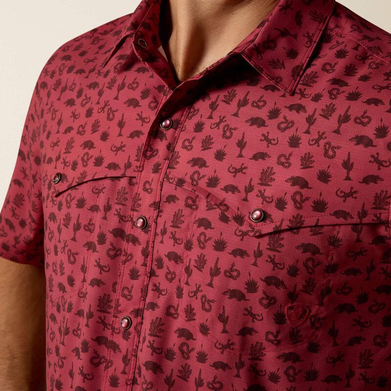 Printed VentTEK Western Yoke Classic Fit Snap Shirt