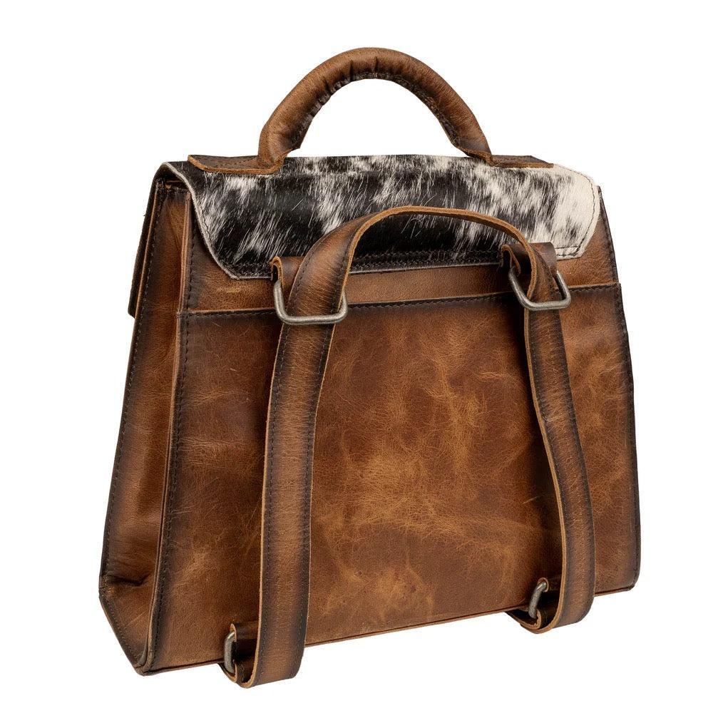 VAQUERO COWHIDE REMI CONVERTIBLE BACKPACK/CROSSBODY