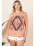 Western Cactus Graphic Sweatshirt
