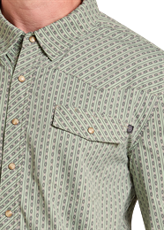 ROCK N ROLL DENIM® MENS TEK CORE AZTEC STRIPE WESTERN SHIRT