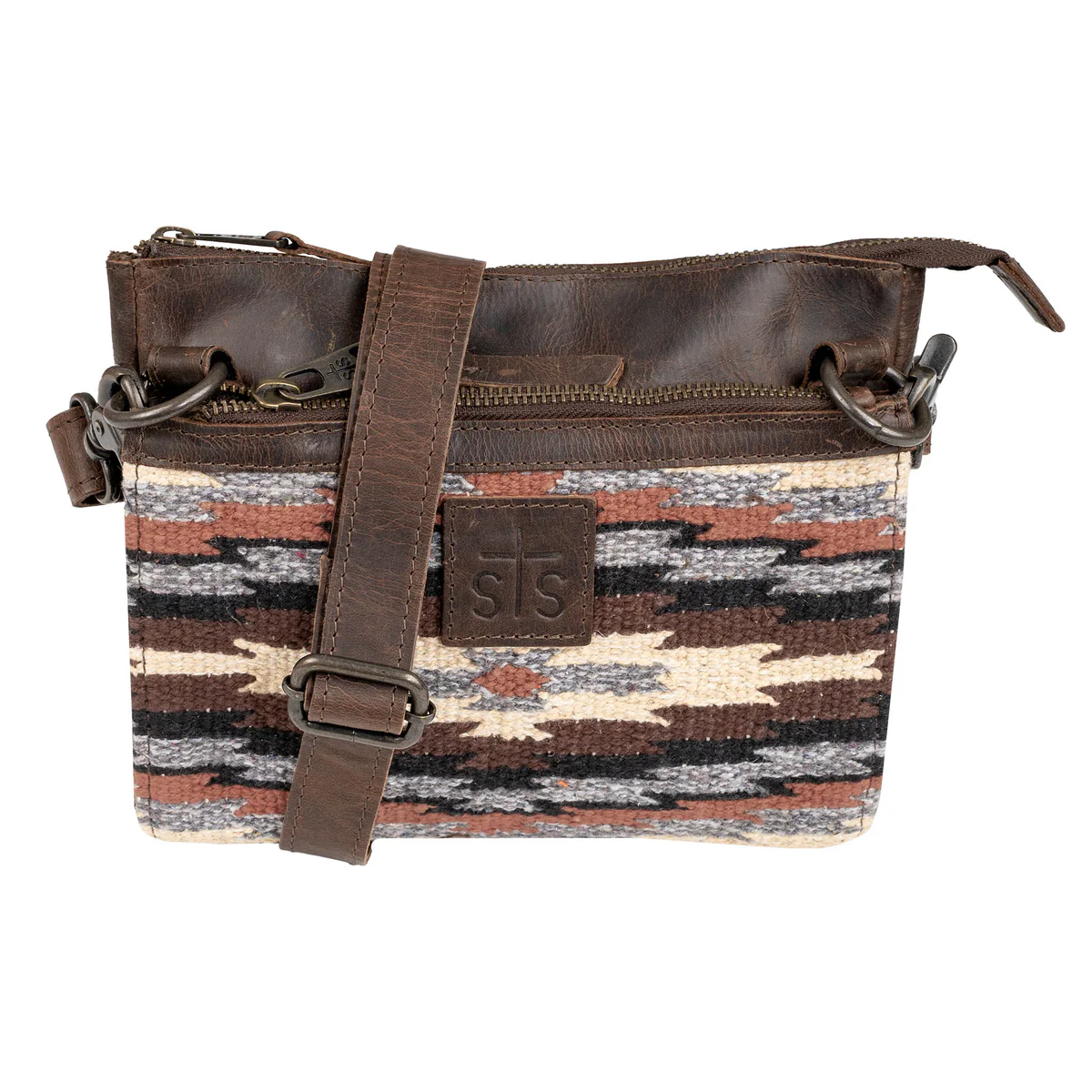 Guadalupe Serape Lily Crossbody