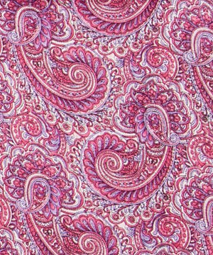 100% Silk Skinny Paisley Scarf