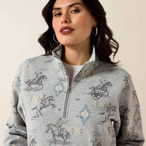 Ariat Sapphire 1/2 Zip Sweatshirt