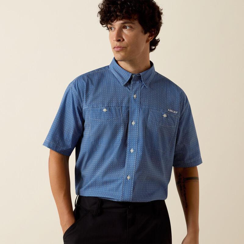 Mens Ariat Printed 360 Airflow Classic Fit Shirt