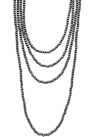 MULTI LAYERED TINY WESTERN NAVAJO PEARL NECKLACE