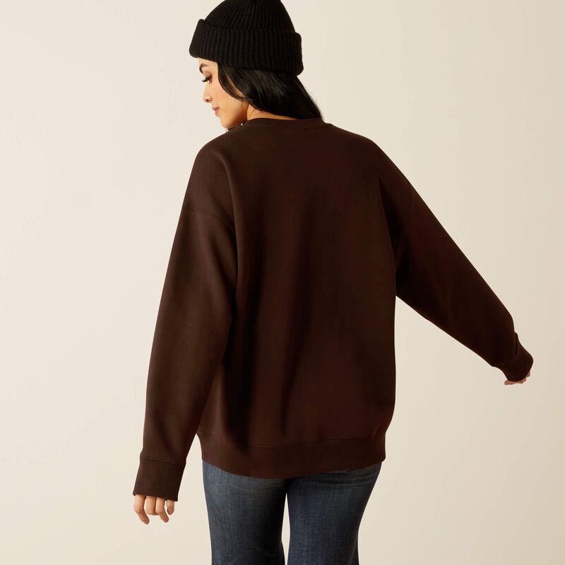 Taurus Oversized Crew Sweatshirt