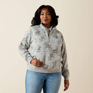 Ariat Sapphire 1/2 Zip Sweatshirt