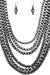 MULTI STRAND WESTERN NAVAJO PEARL NECKLACE SET
