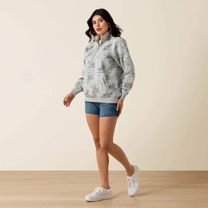 Ariat Sapphire 1/2 Zip Sweatshirt