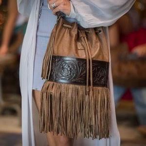 BOHO COWGIRL BUCKET BAG