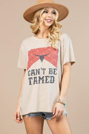 Nicole Western Graphic Relaxed T-Shirt