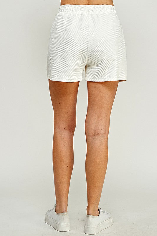 Textured Soft Shorts