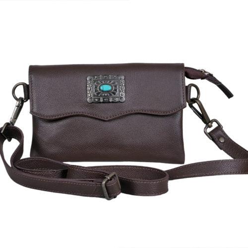 Rafter T Ranch Crossbody plain soft leather