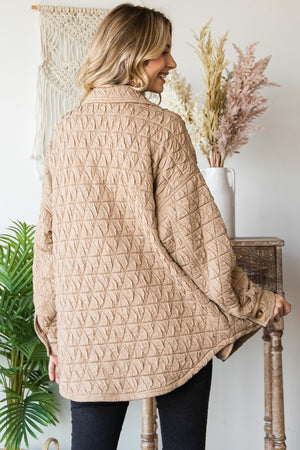 Quilted Oversized Shacket